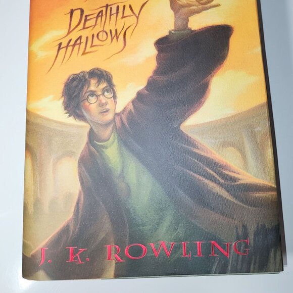 Harry Potter-The Deathly Hallows First Edition 2007 Hardcover by J. K. Rowling - Picture 2 of 11